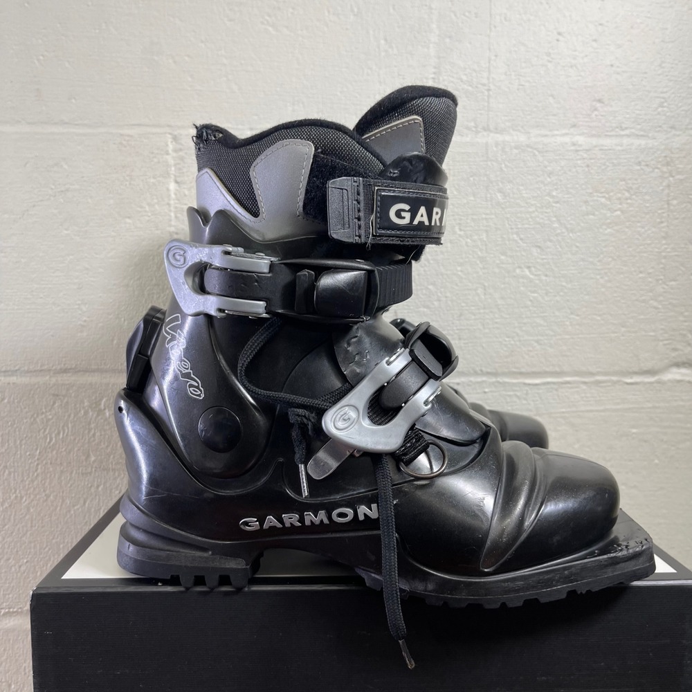 GARMONT Libero Nordic Telemark‎ 3-Pin Ski Boots Black Mondo 25.5 Men's 8